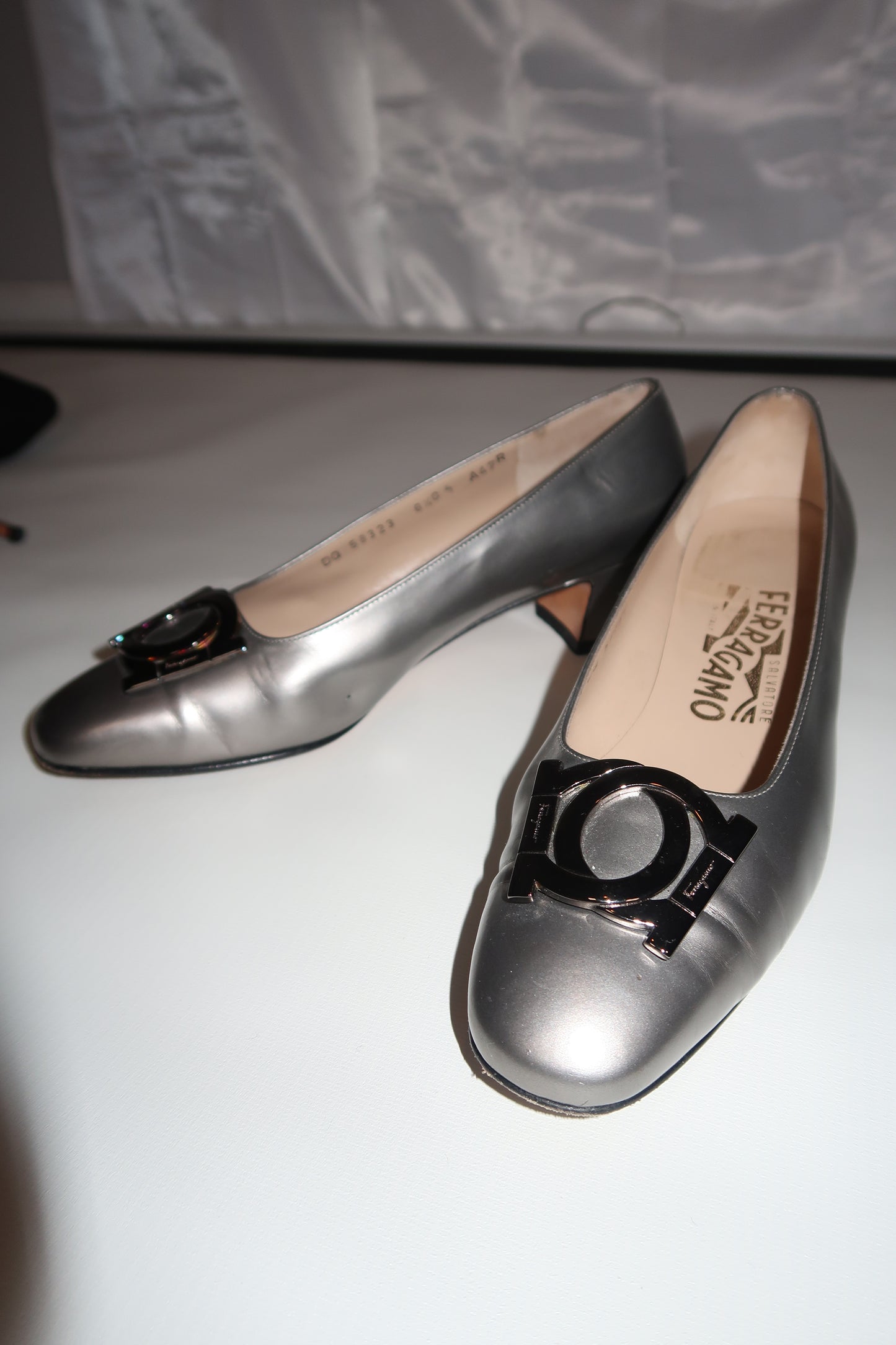 Ferragamo Leather Pumps