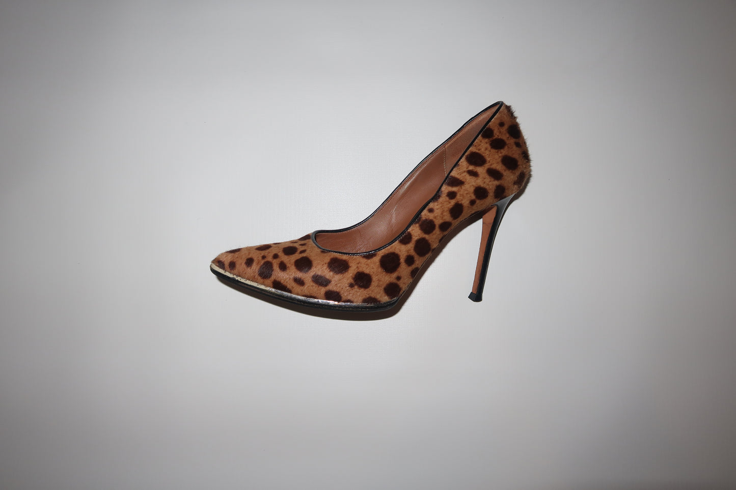 Givenchy Ponyhair Animal Print Pumps