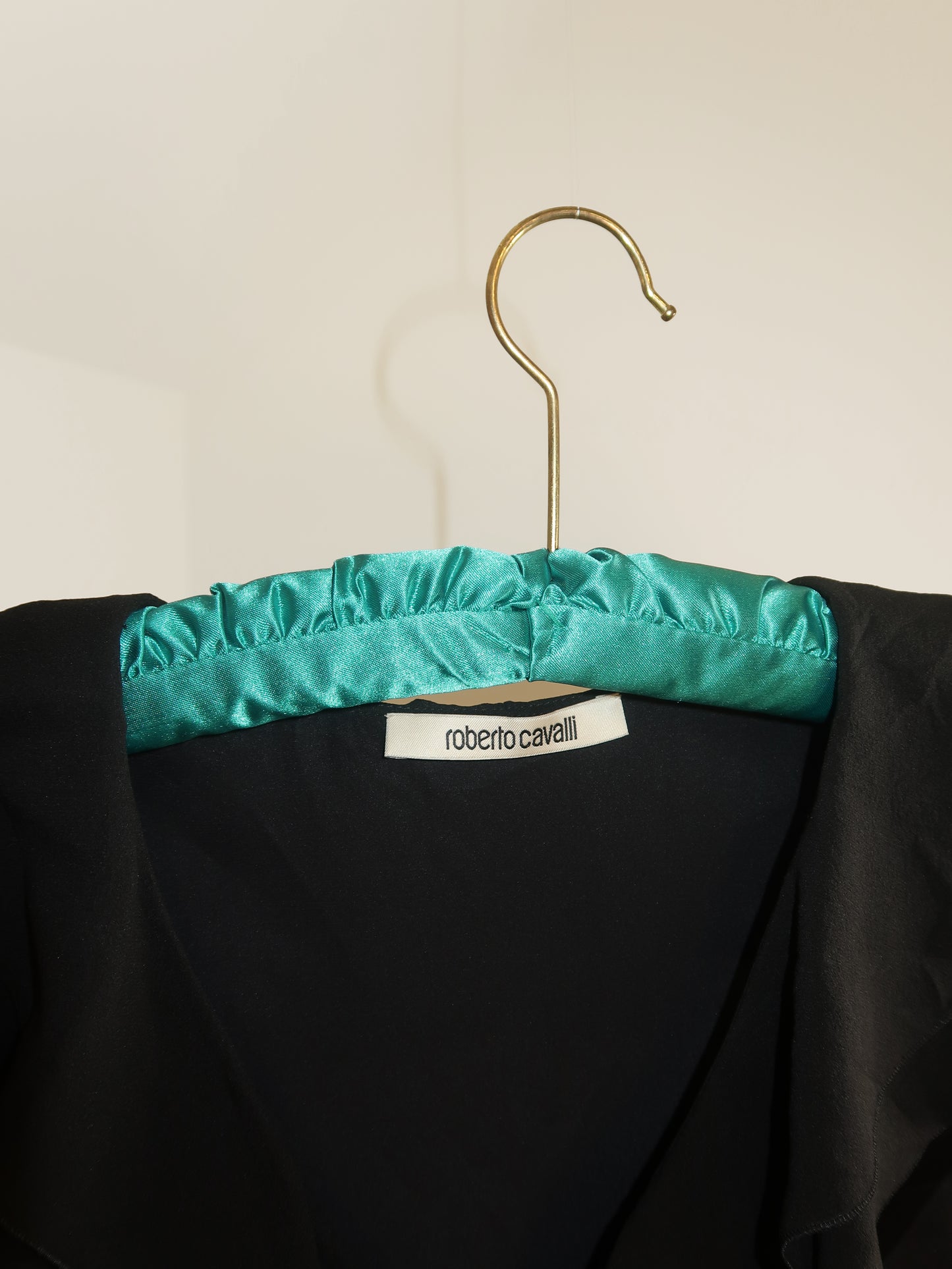 Black Roberto Cavalli Flowy Blouse