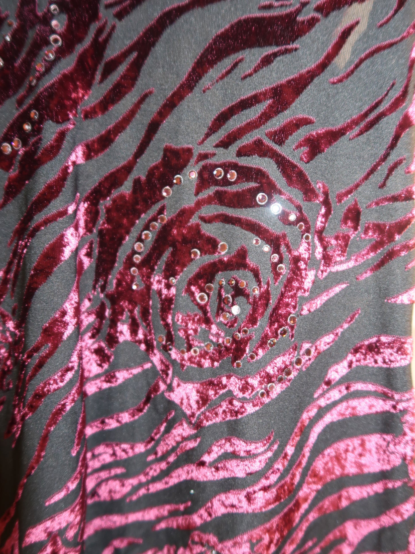 Velvet Floral Tank