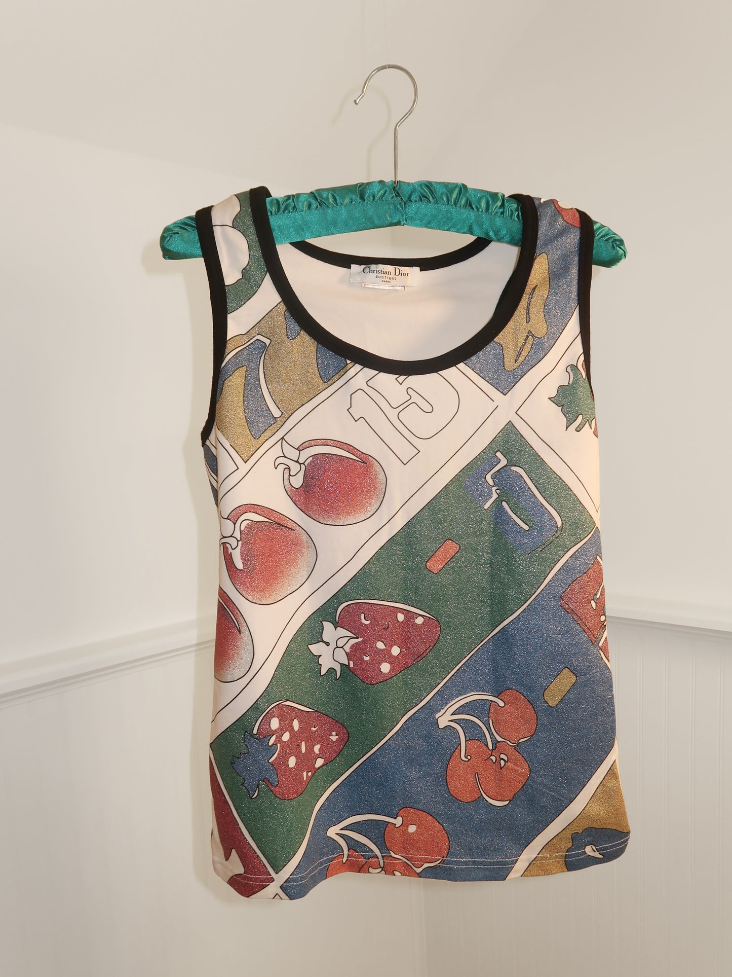 Vtg. Christian Dior by Galliano Jackpot Tank