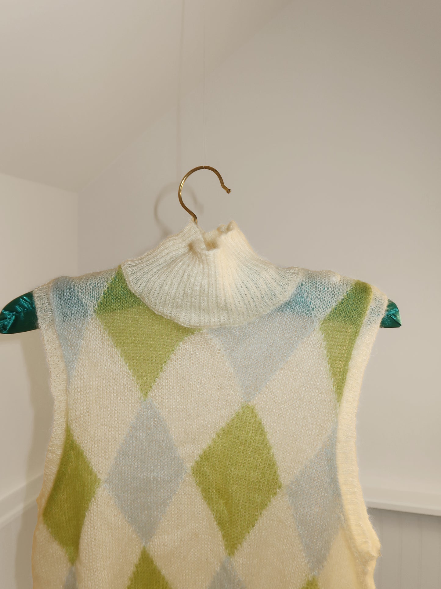 Vtg 90’s Mohair Sweater Vest