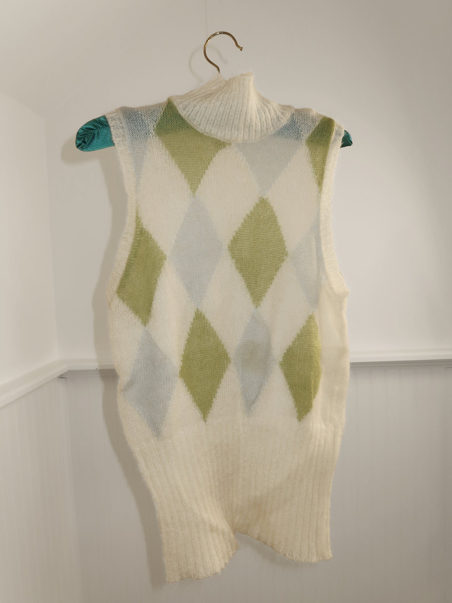 Vtg 90’s Mohair Sweater Vest