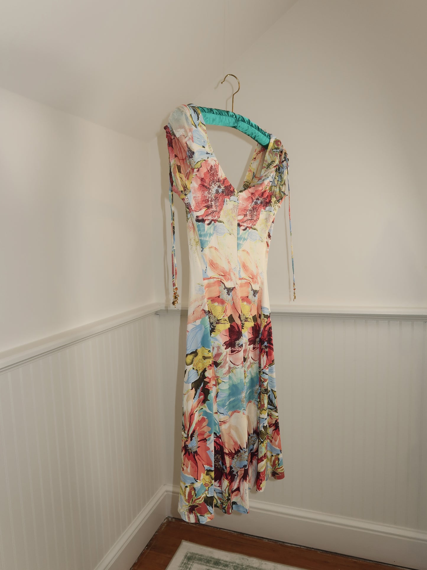S/S 2003 Roberto Cavalli Floral Charm Dress