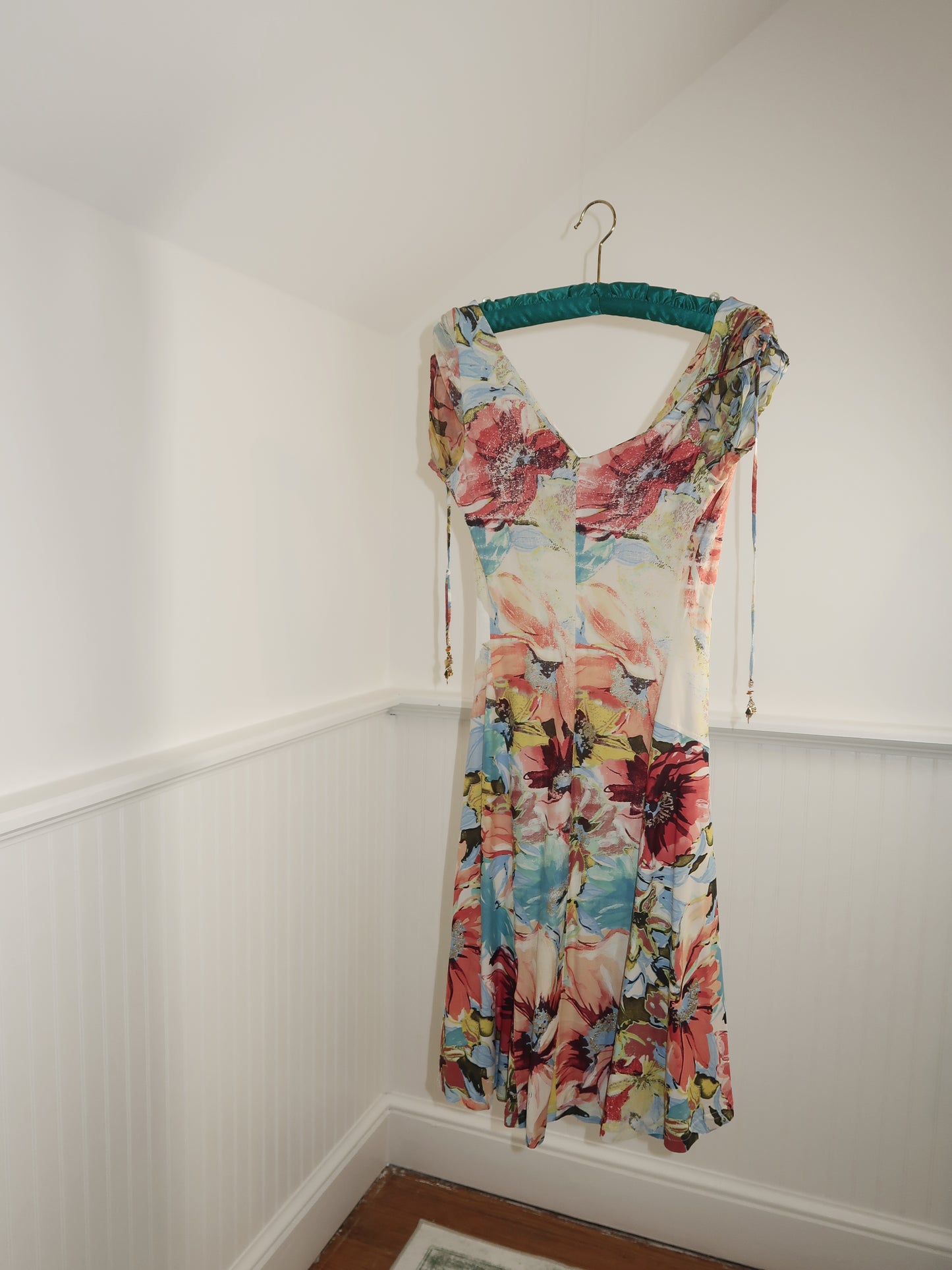 S/S 2003 Roberto Cavalli Floral Charm Dress