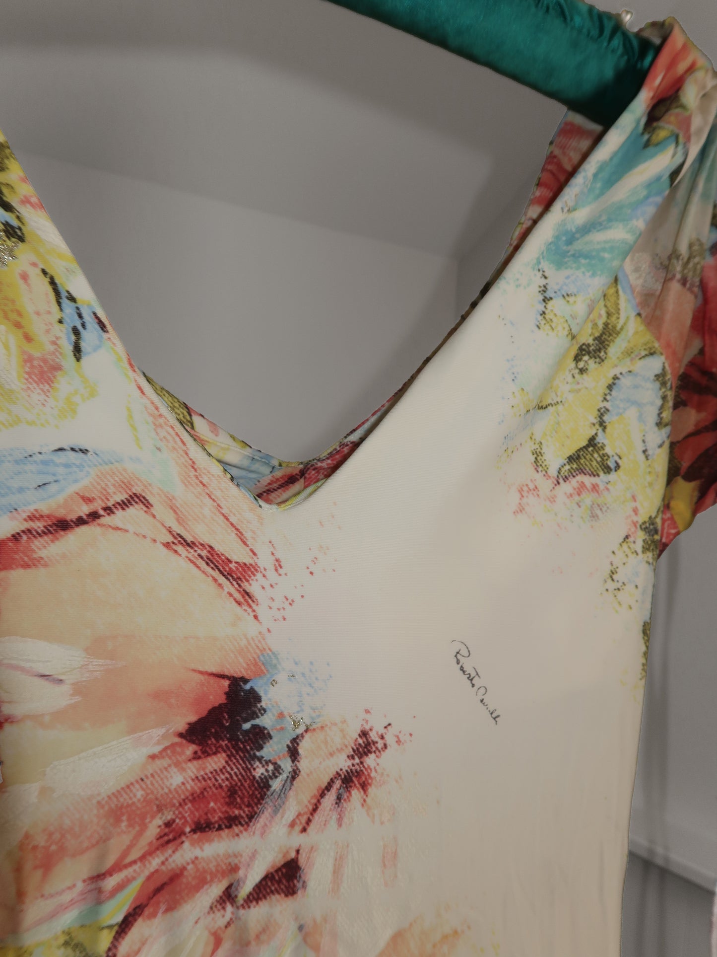 S/S 2003 Roberto Cavalli Floral Charm Dress