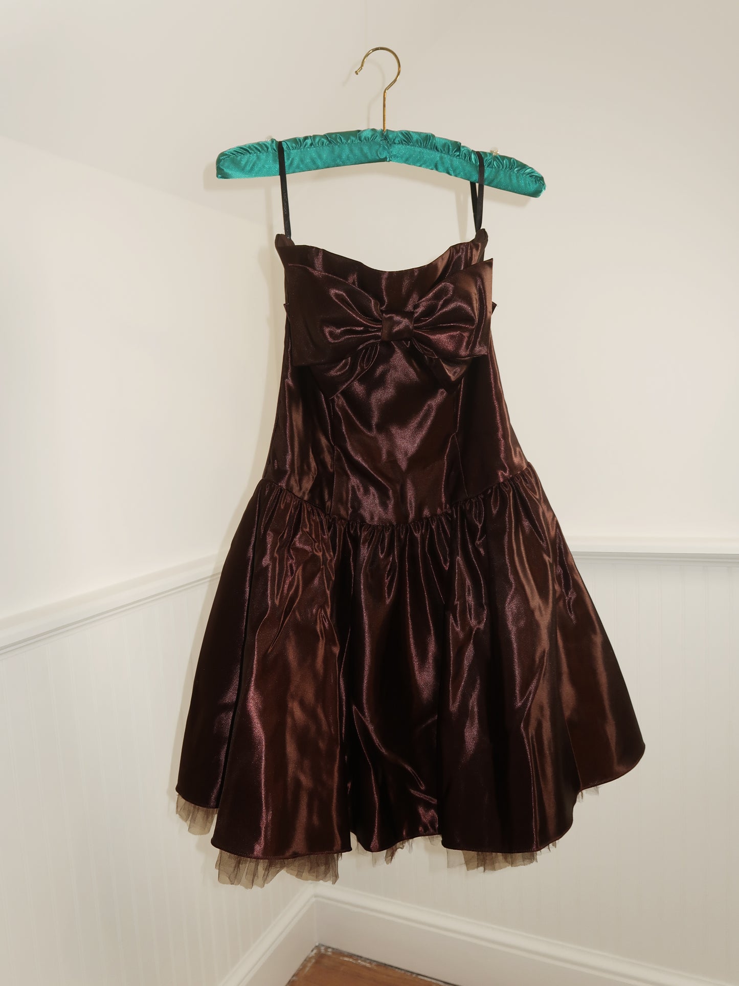 Jessica Mcclintock For Gunne Sax Strapless A Line Dress