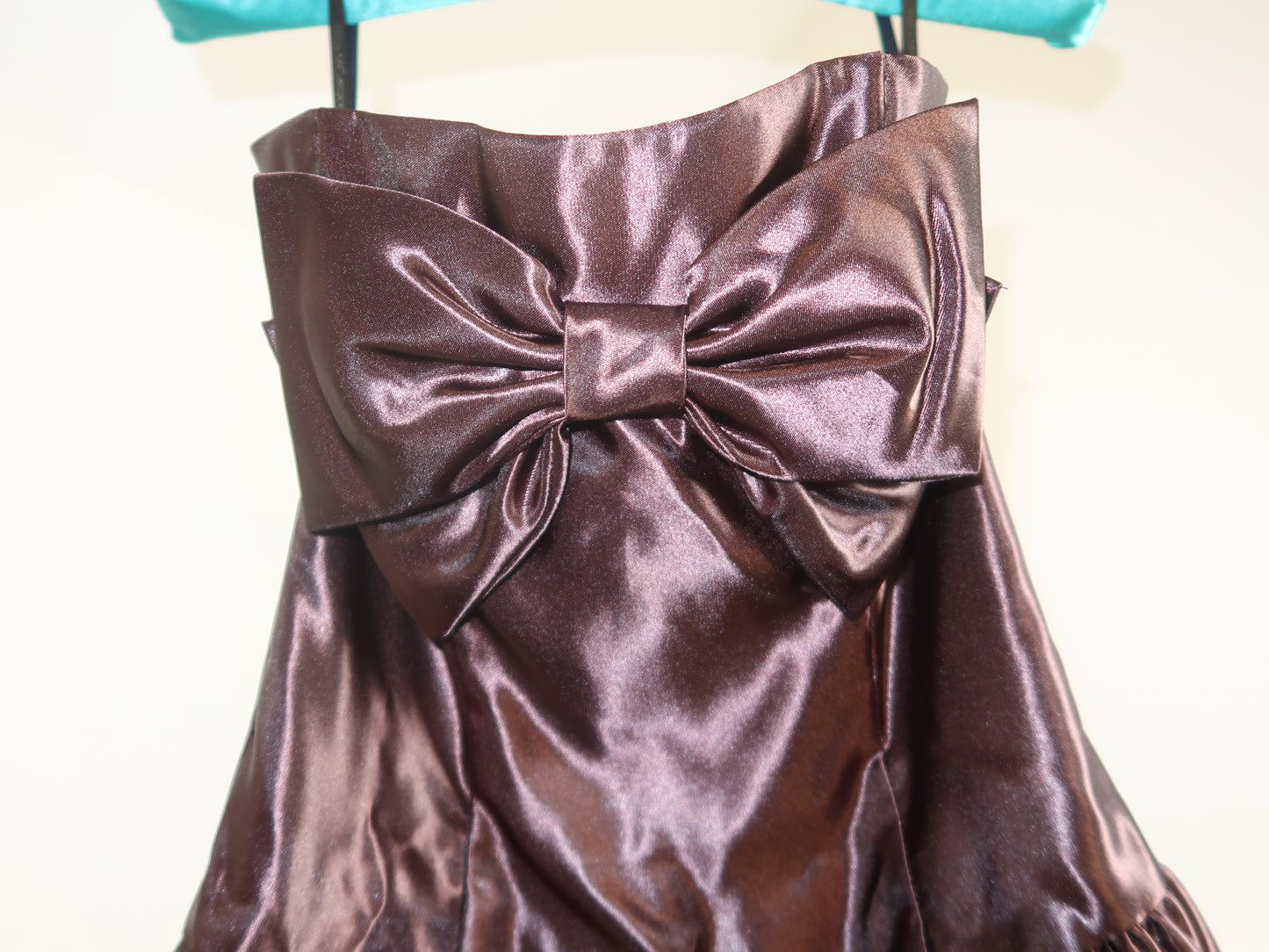 Jessica Mcclintock For Gunne Sax Strapless A Line Dress