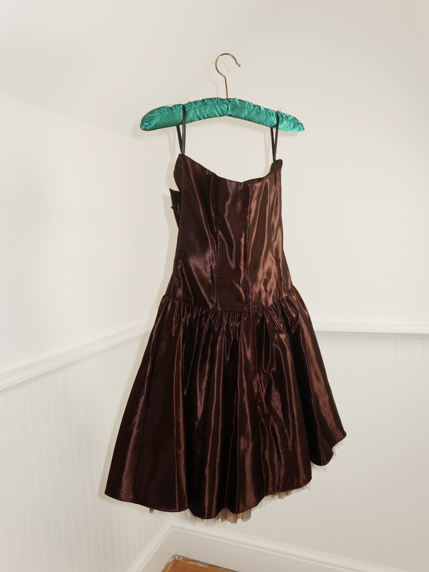 Jessica Mcclintock For Gunne Sax Strapless A Line Dress