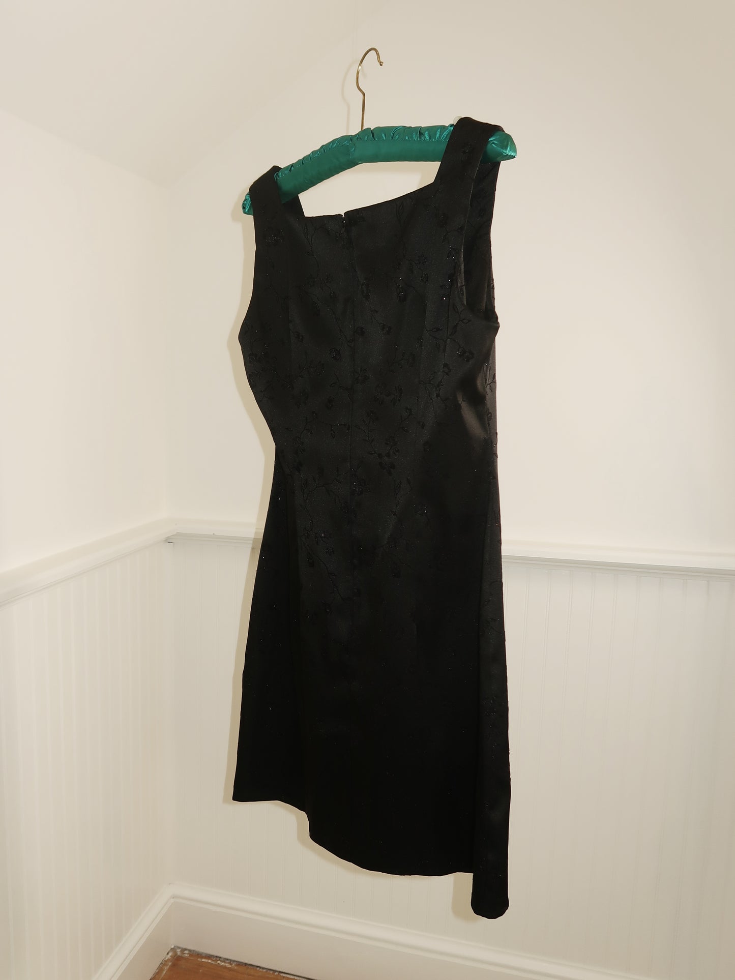 Black Sparkle Cocktail Mini Sleeveless