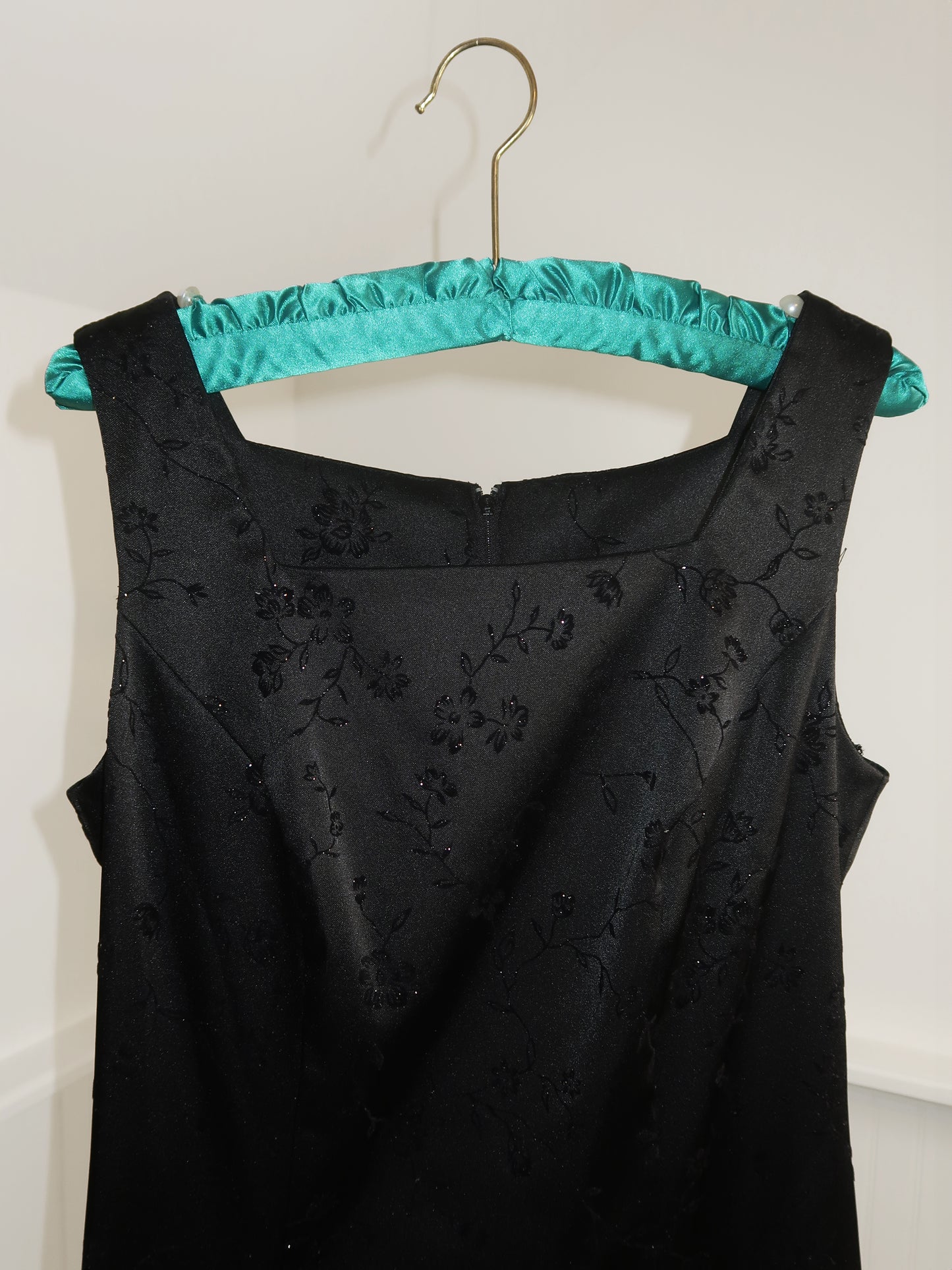 Black Sparkle Cocktail Mini Sleeveless