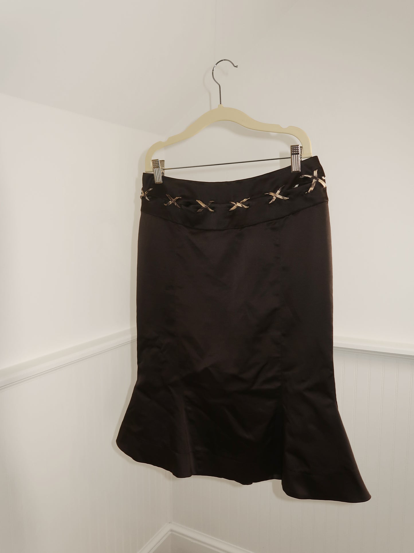 Vtg. Roberto Cavalli Knee-Length Skirt