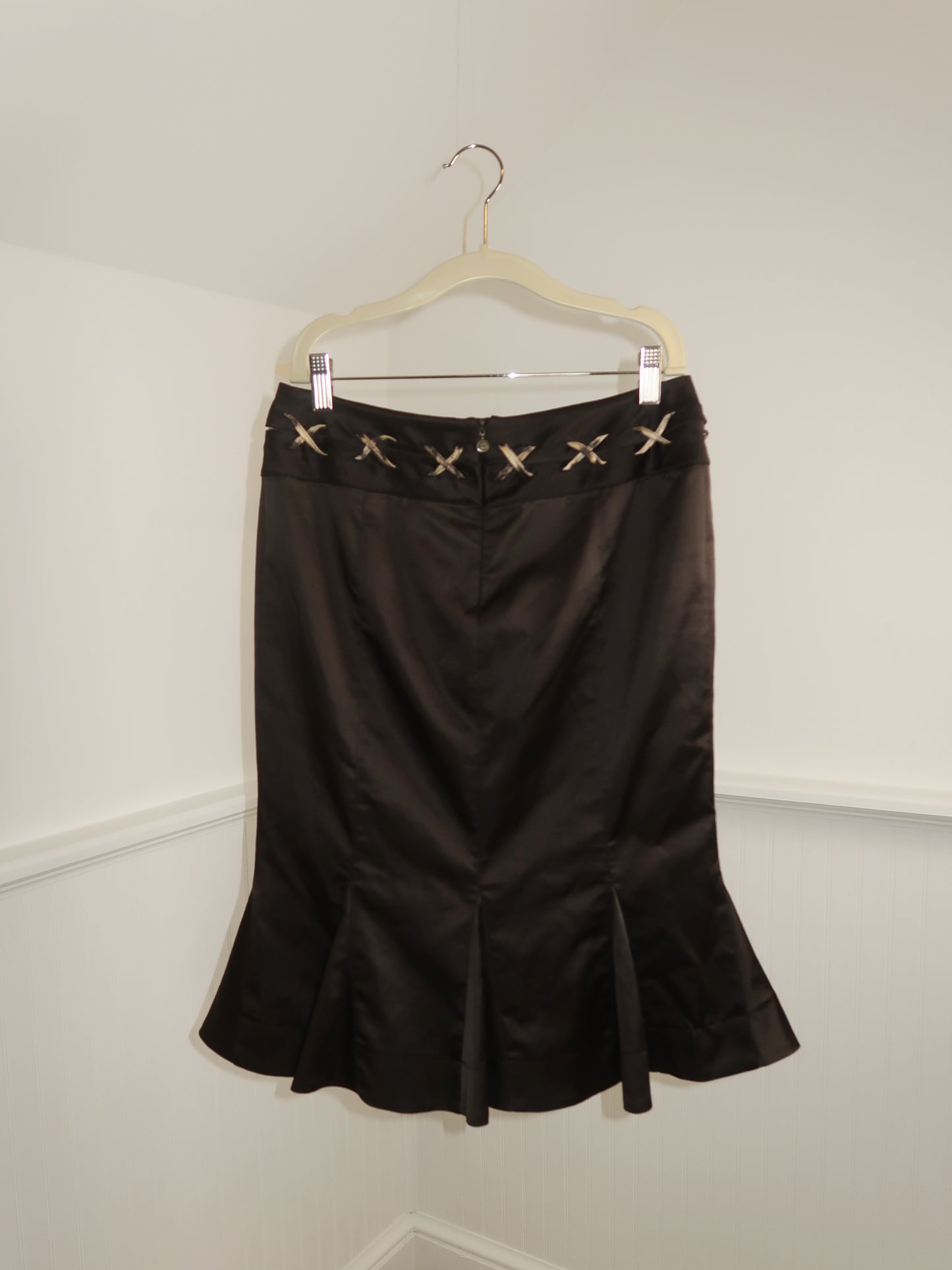 Vtg. Roberto Cavalli Knee-Length Skirt