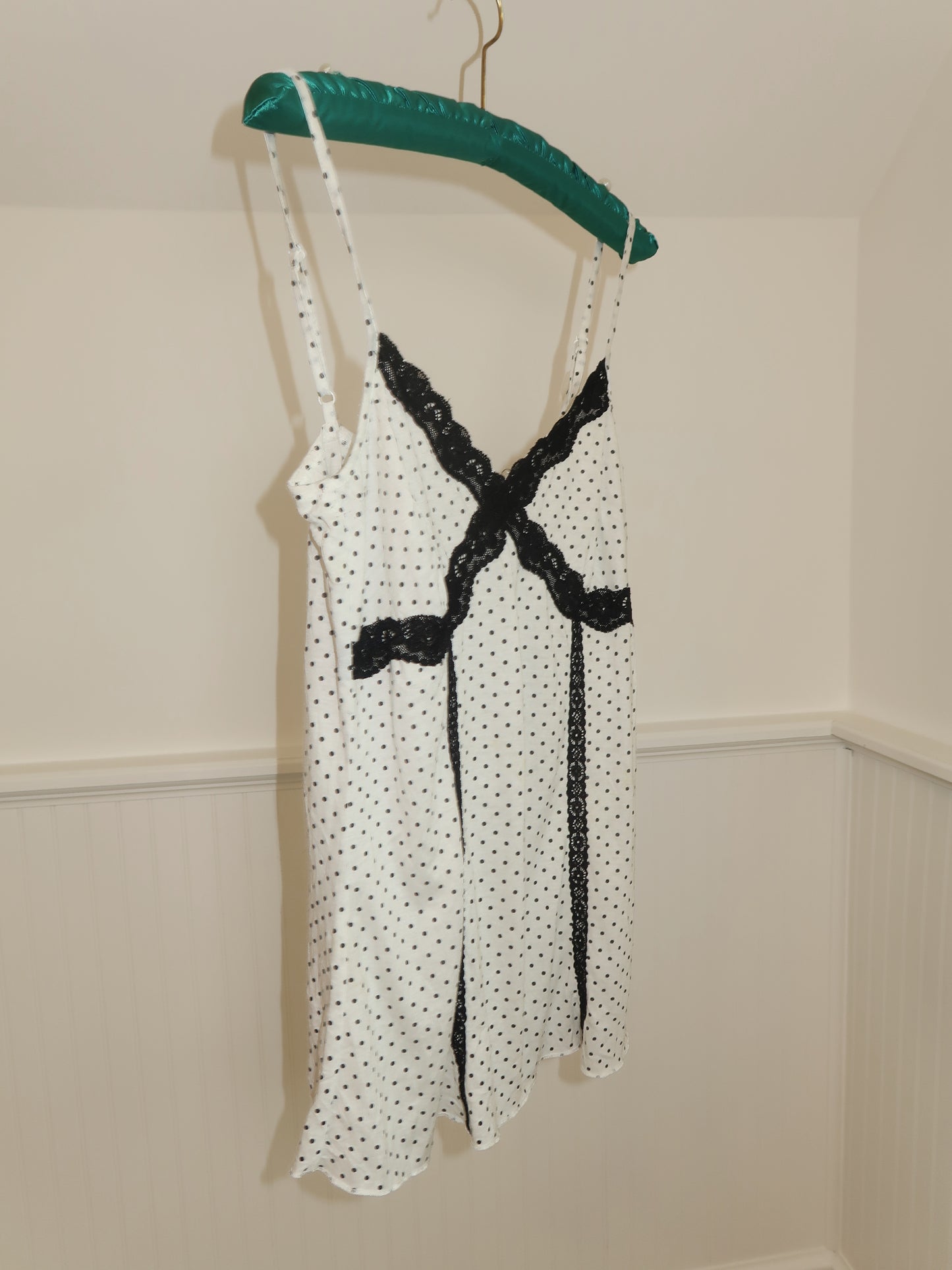 B&W Polka Dot Tank