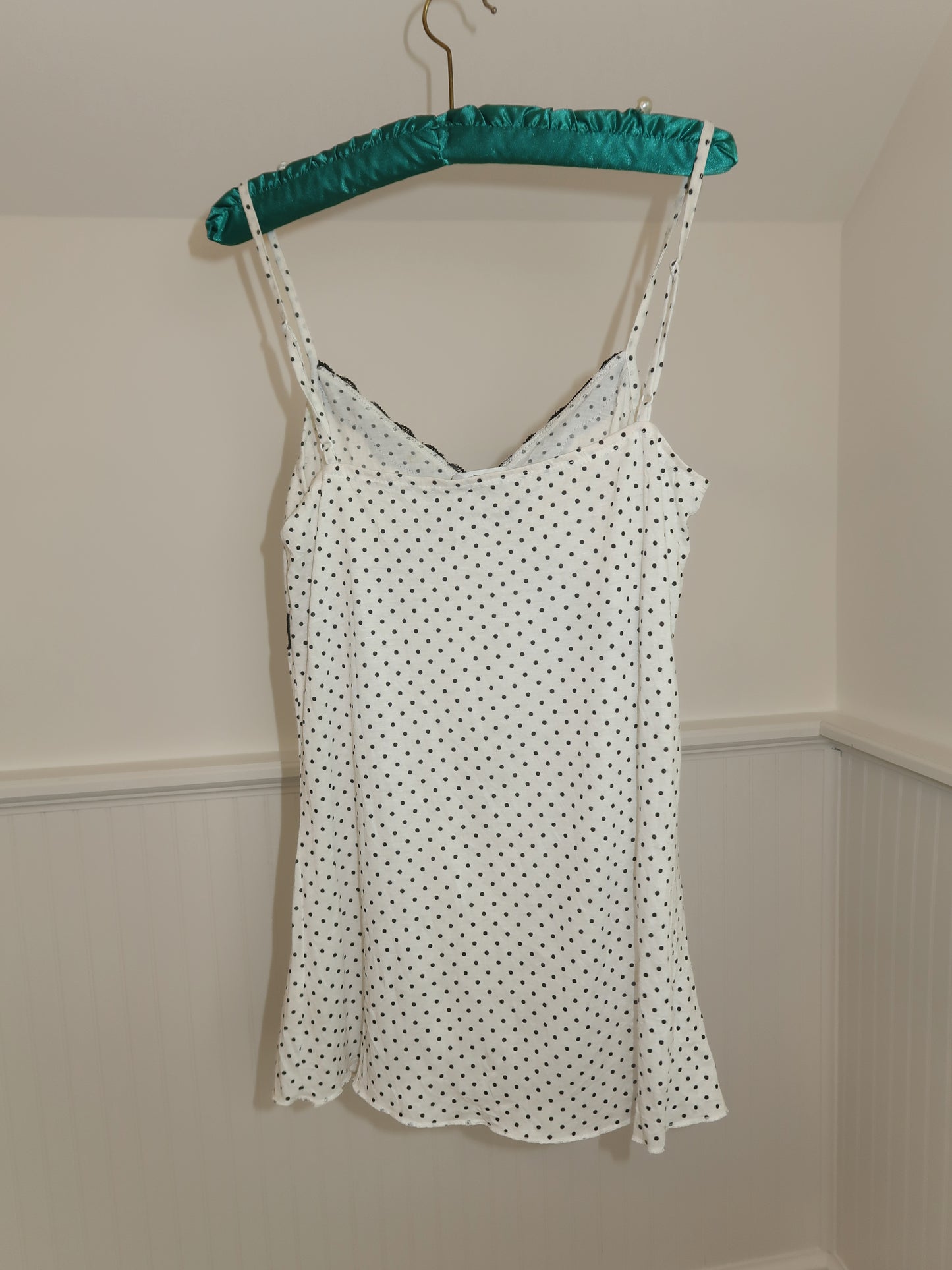 B&W Polka Dot Tank