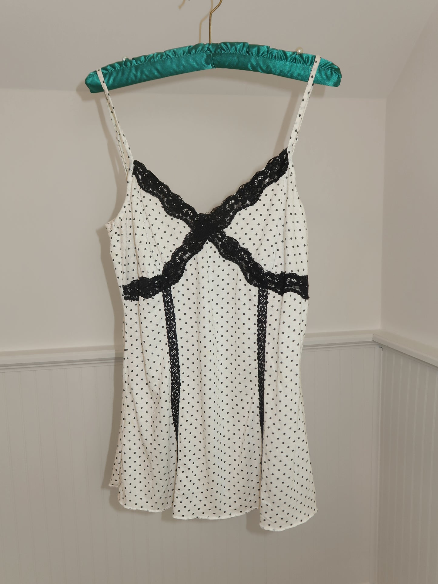 B&W Polka Dot Tank