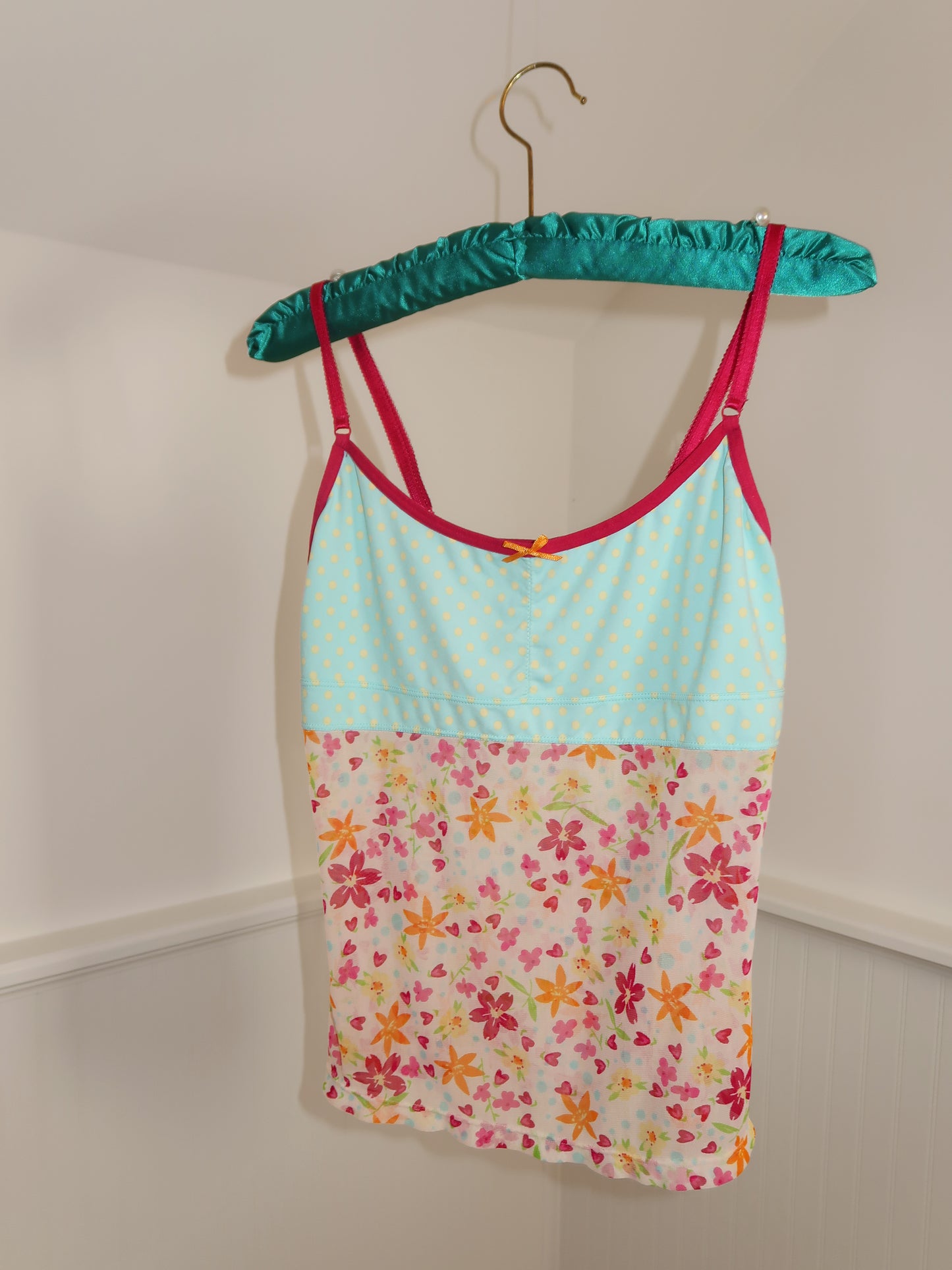 Floral & Polka Dot Tank