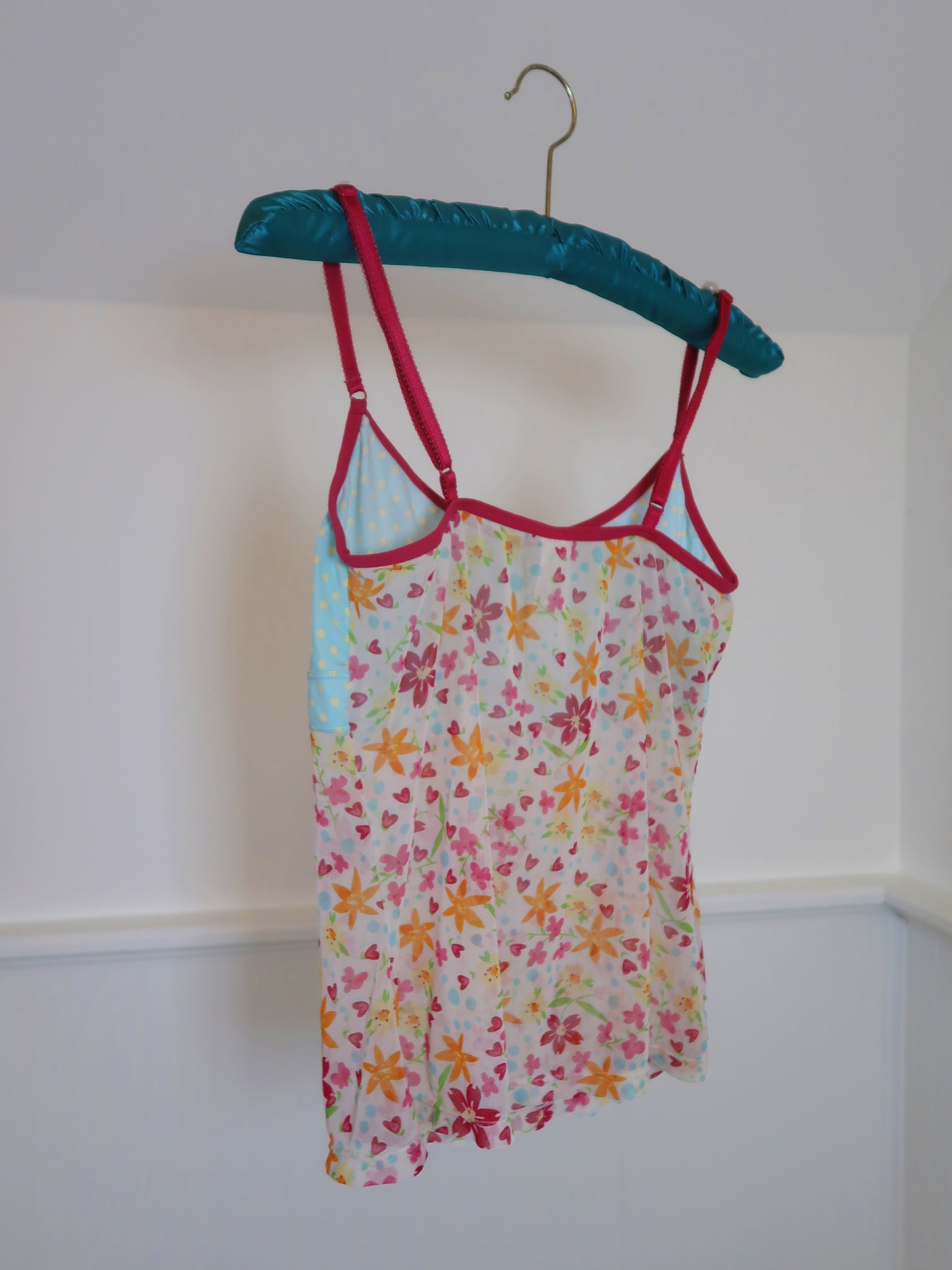 Floral & Polka Dot Tank