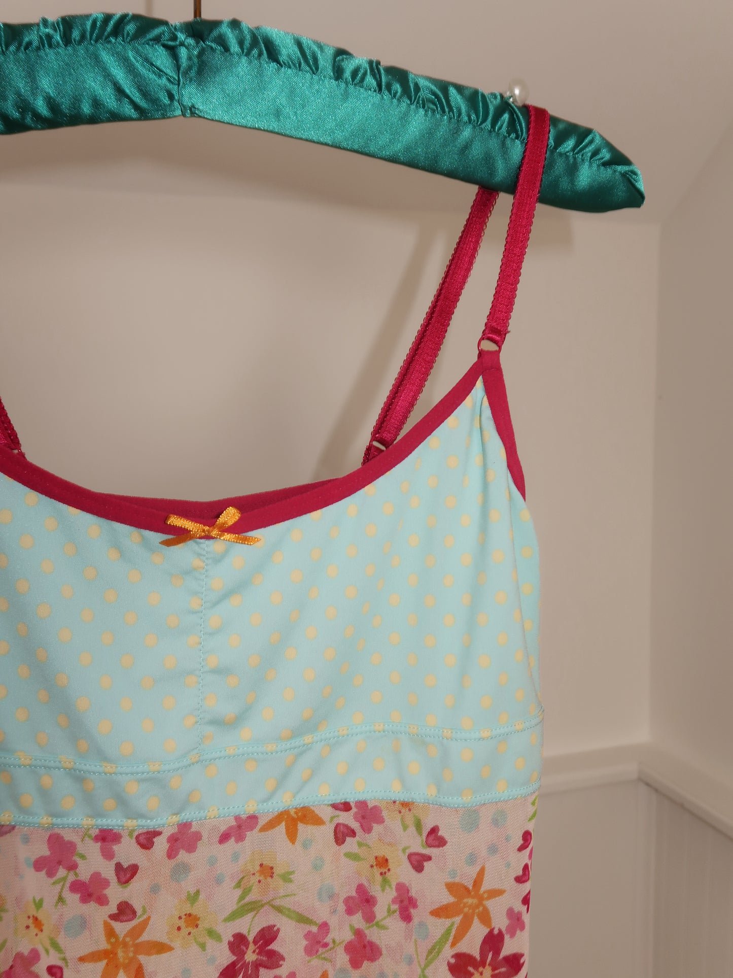 Floral & Polka Dot Tank
