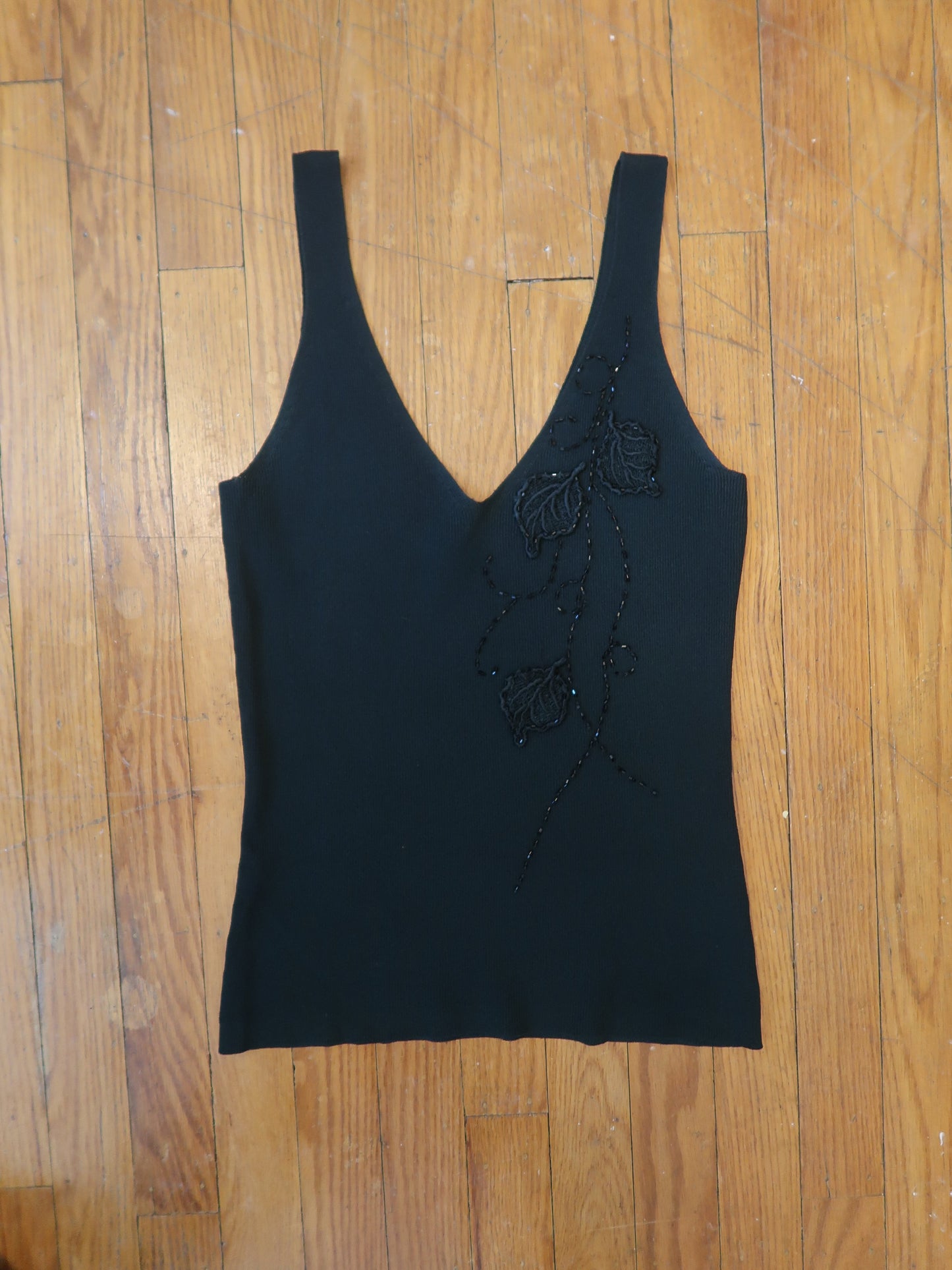 Beaded Knit Tank
