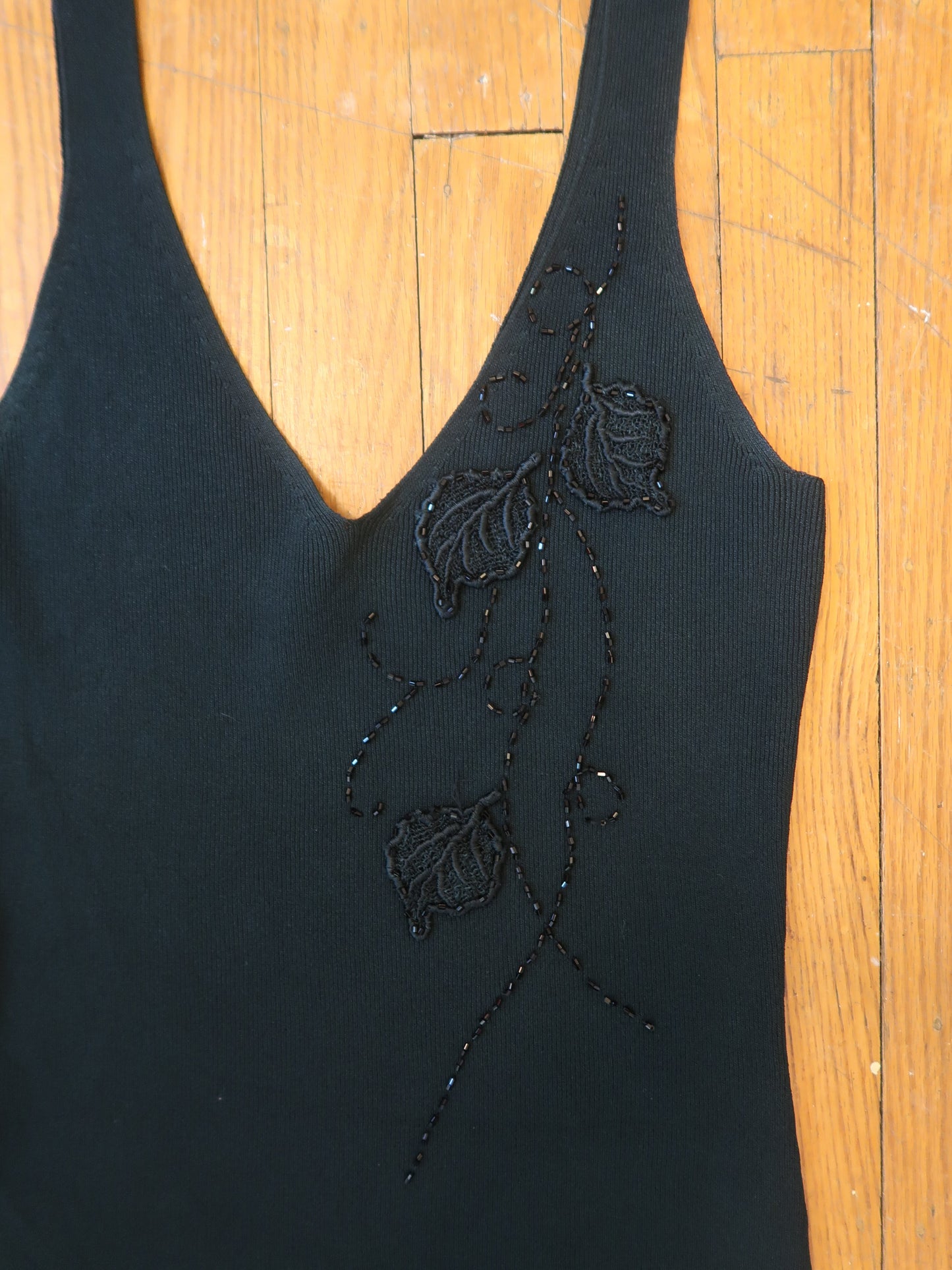 Beaded Knit Tank
